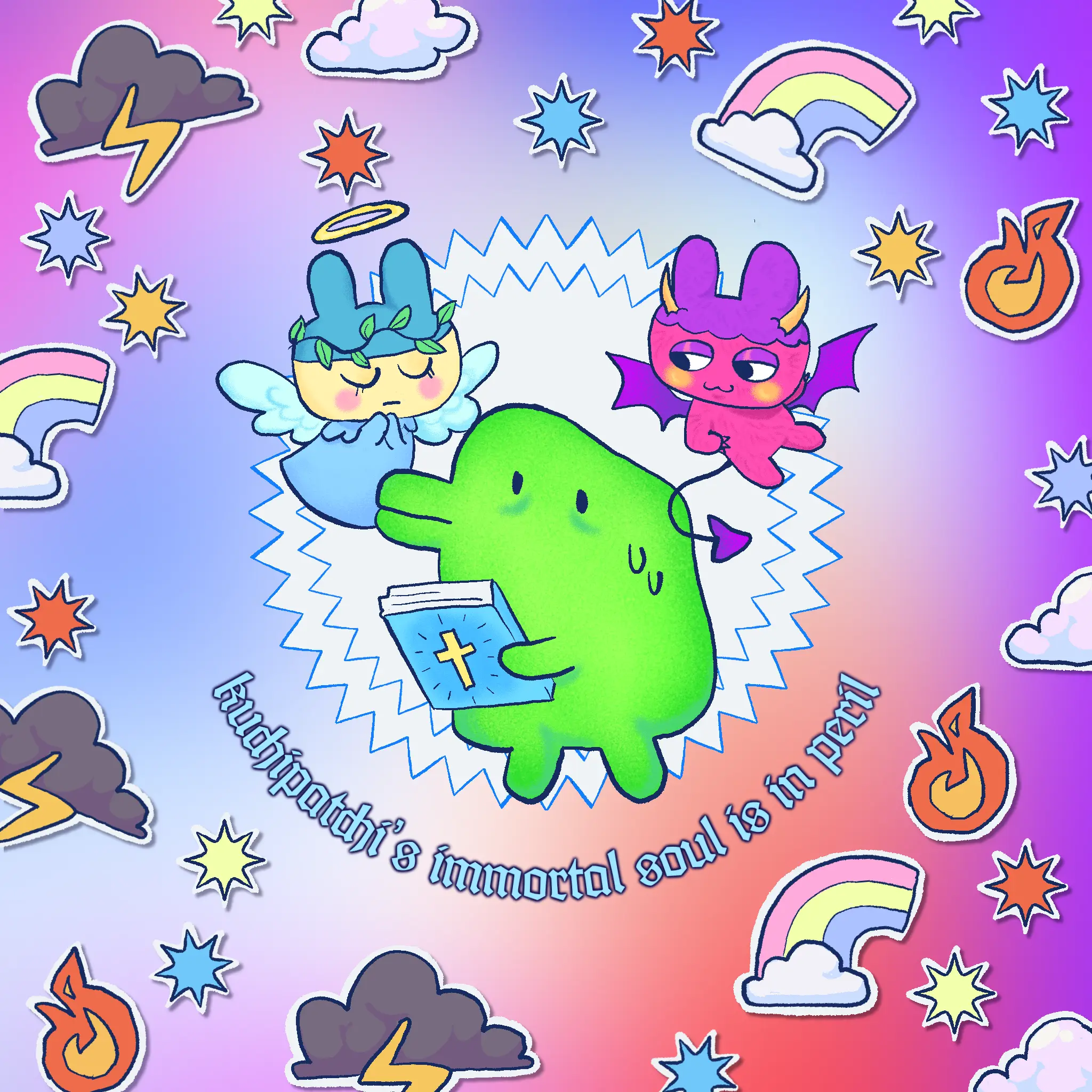 tamagotchi fanart
